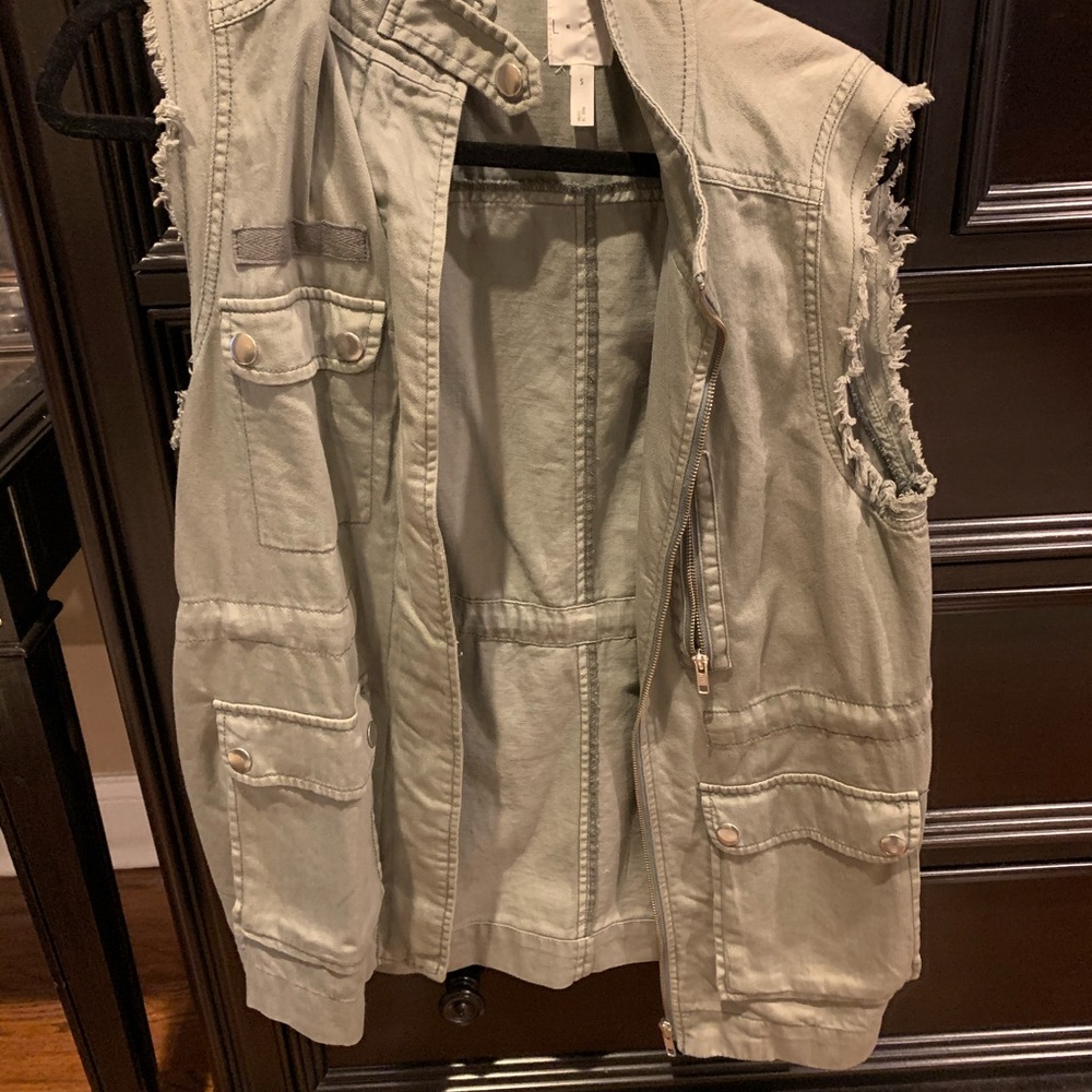 Denim vest